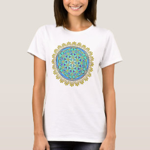 花 – ヴィンテージオーナメント1 Tシャツ