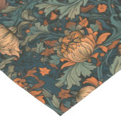 花，ヴィンテージ,アールヌーボー，ウィリアム・モリススタイル, ショートテーブルランナー (コーナー)