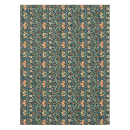 花，ヴィンテージ,アールヌーボー，ウィリアム・モリススタイル, テーブルクロス