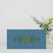 花 – ヴィンテージXIスタンプのパターン (スタンド正面)