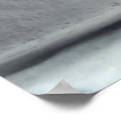 花 |乾燥花瓶 ポスター (角)