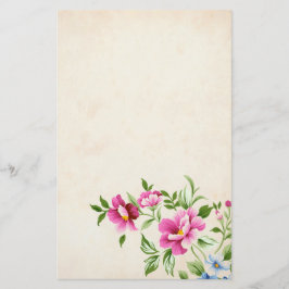 花 便箋