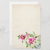 花 便箋 (正面/裏面)