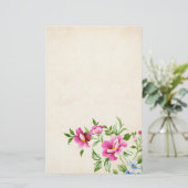 花 便箋 (スタンド正面)