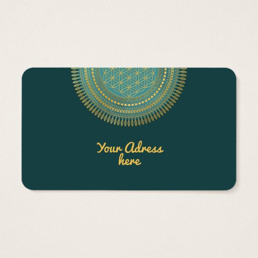 花 – 原生曼荼羅1 (裏面)