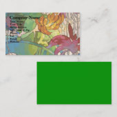 花-名刺 名刺 (正面/裏面)