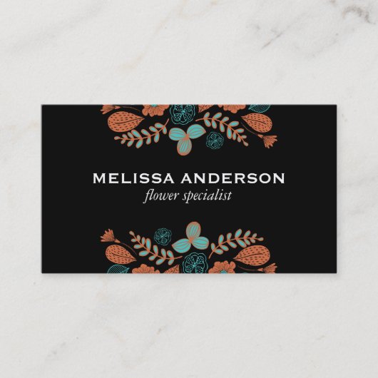 花 |図II 名刺 (正面)