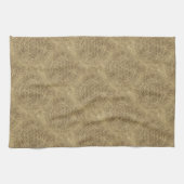 花 – 太陽 – 継ぎ目のないパターン4 キッチンタオル (横)