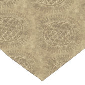 花 – 太陽 – 継ぎ目のないパターン4 ショートテーブルランナー (コーナー)