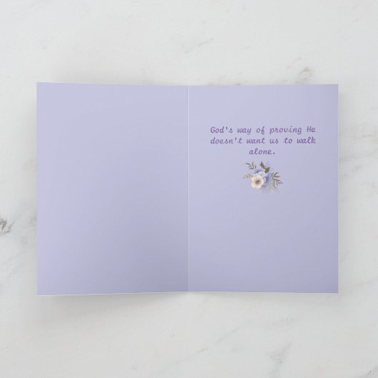 花、妹は神の道の引用文 カード (内部)