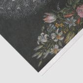 花・孔雀・蝶・書道 薄葉紙 (詳細)