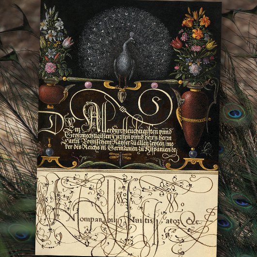 花・孔雀・蝶・書道 薄葉紙