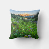 花 |山ライニエ国立公園 クッション (裏面)