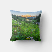 花 |山ライニエ国立公園 クッション (正面)