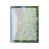 花 |山ライニエ国立公園 ノートパッド (回転)