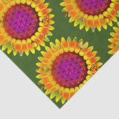 花 – 幾何学模様4 薄葉紙 (詳細)