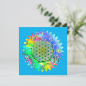 花 – 幾何学模様5 (スタンド正面)