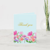 花 招待状 (正面)