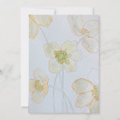 花 招待状 (正面)