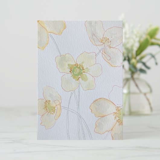 花 招待状 (スタンド正面)