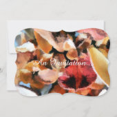 花 招待状 (正面)