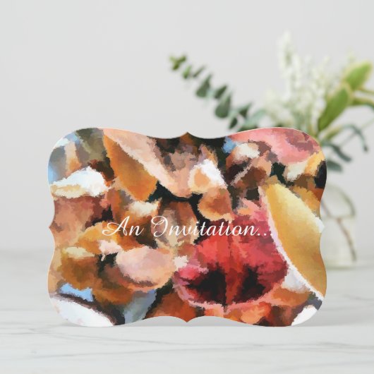 花 招待状 (スタンド正面)