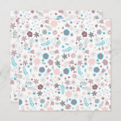 花 招待状 (正面/裏面)