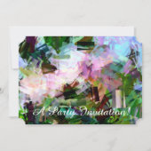 花 招待状 (正面)