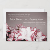 花 – 招待状 (正面)