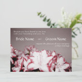 花 – 招待状 (スタンド正面)