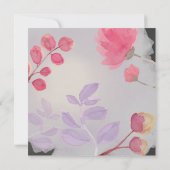 花 招待状 (裏面)