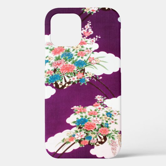 花、日本のデザイン Case-Mate iPhoneケース (裏面)