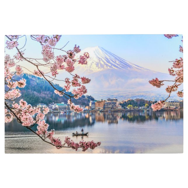 花 |春さくらんぼBrothers Japan メタルプリント (正面)