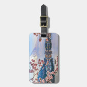 花 |春さくらんぼBrothers Japan ラゲッジタグ (正面縦)