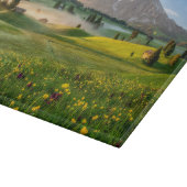 花 |春アルペディシウシランコフェル カッティングボード (角)