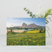 花 |春アルペディシウシランコフェル サンキューカード (スタンド正面)