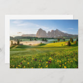 花 |春アルペディシウシランコフェル サンキューカード (正面/裏面)