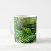 花 |森の白い野草 コーヒーマグカップ (正面左)