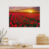 花 |植物園オランダ ポスター (キッチン)