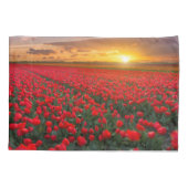 花 |植物園オランダ 枕カバー (裏面)