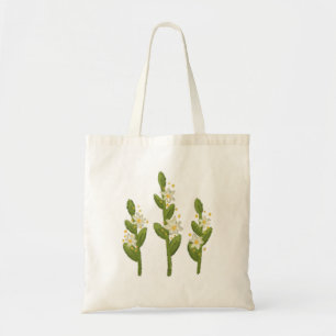 花、植物、絵画 トートバッグ