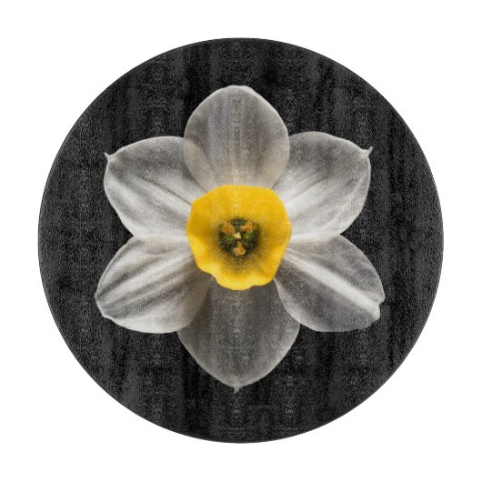 花 |水仙の花 カッティングボード (正面)