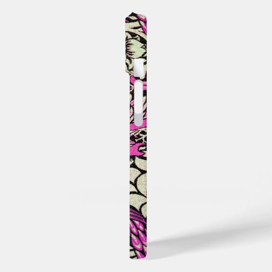 花、牡丹花、竜 Case-Mate iPhoneケース (裏面 / 左)