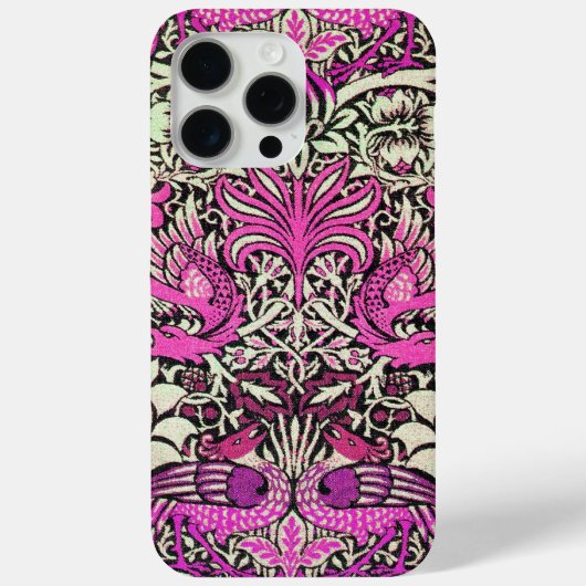 花、牡丹花、竜 Case-Mate iPhoneケース (裏面)