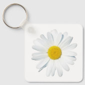 花 |独身のデイジー キーホルダー (正面)