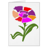 花: 珍しい色彩の配合 (正面)