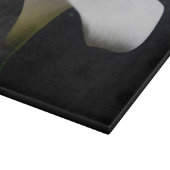 花 |白いカラリリー カッティングボード (角)