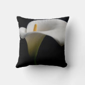 花 |白いカラリリー クッション (裏面)