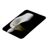 花 |白いカラリリー マグネット (左側)