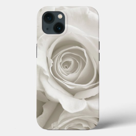 花 |白いバラ Case-Mate iPhoneケース (裏面)